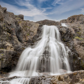 Wasserfall in Island