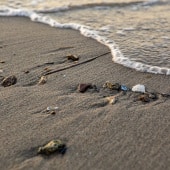 Ostseestrand am Abend