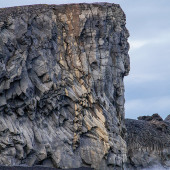 Basaltsäulen in Island