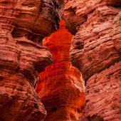 Felsenglühen der Altschlossfelsen